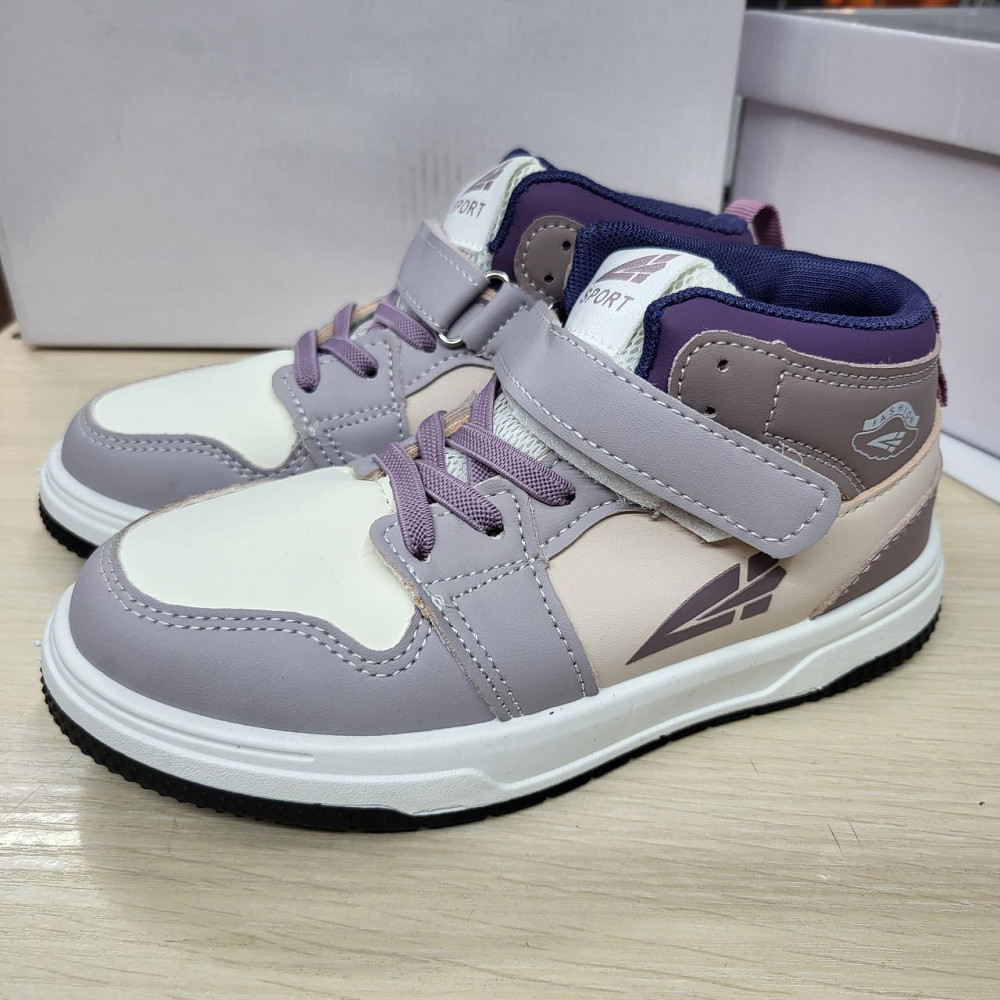 Детские демисезонные кроссовки хайтопы  для девочек 21,22,23,24,26,29 Николаев - изображение 4