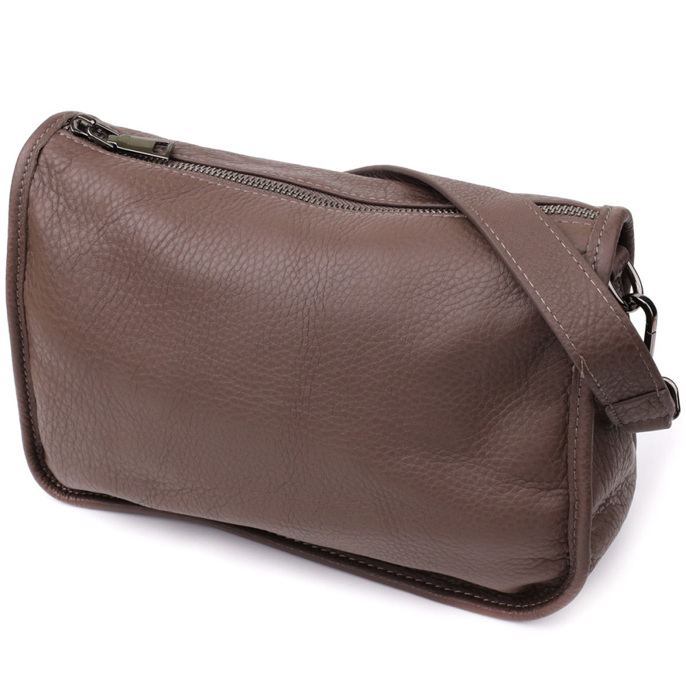 Женская сумка на плечо из натуральной кожи Vintage 23003 Коричневый Киев - изображение 1