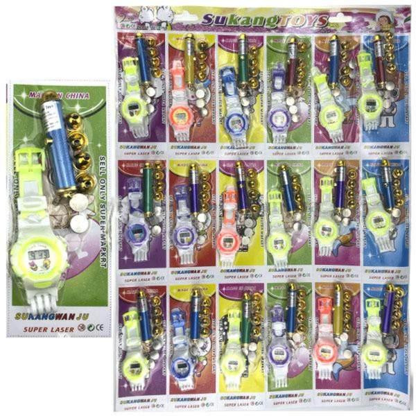 Брелок лазер с часами 18 шт Киев - изображение 1