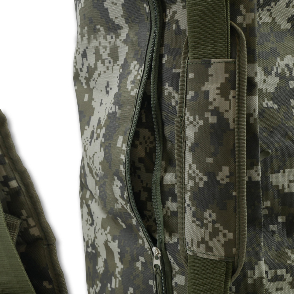 Тактична сумка-баул 100 л піксель.  Армійський баул на 100 літрів, баул піксель ЗСУ, баули військові Київ - фото 10