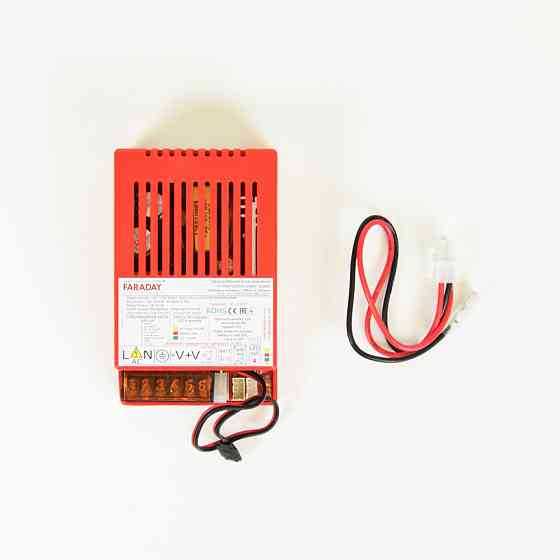 Безперебійний блок живлення Faraday Electronics 55W UPS Smart ASCH PL 24V під акумулятор 9-12А/г в пластиковому корпусі Київ