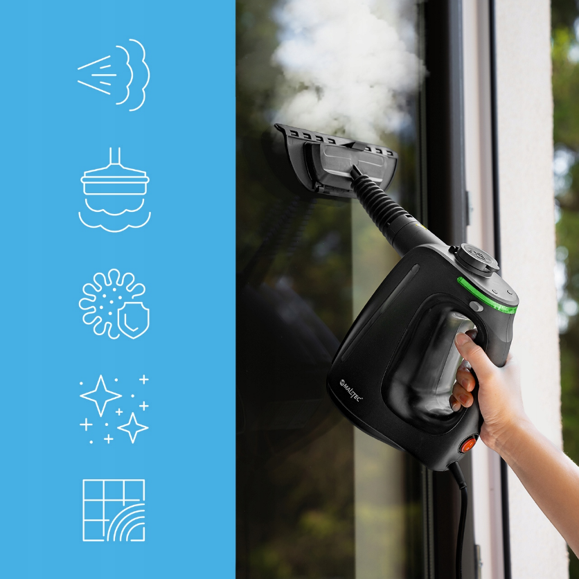 Пароочисник Maltec HDS3550W-PRO чорний (Польща) Київ - фото 10