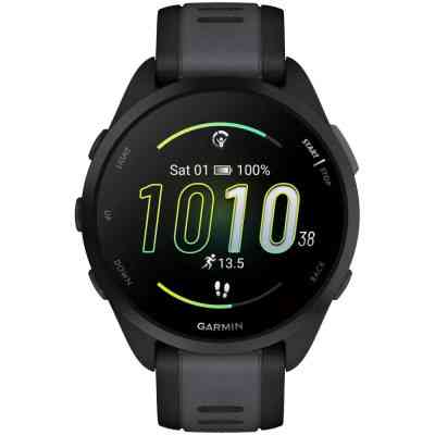 Смарт-часы Garmin Forerunner 165 Music, Black/Slate Grey, GPS (010-02863-30) Винница