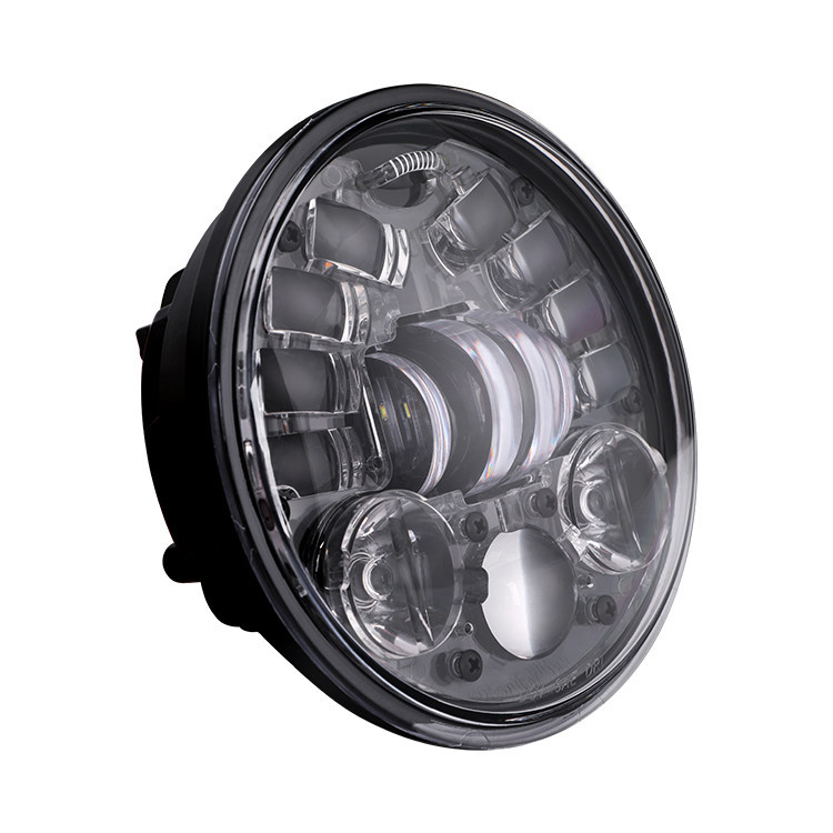 Фара головного света LED 40W (ближний + далекий + DRL) 5.75 дюйма (14.3 х 14.3 х 7.4 см) Мукачево - изображение 1