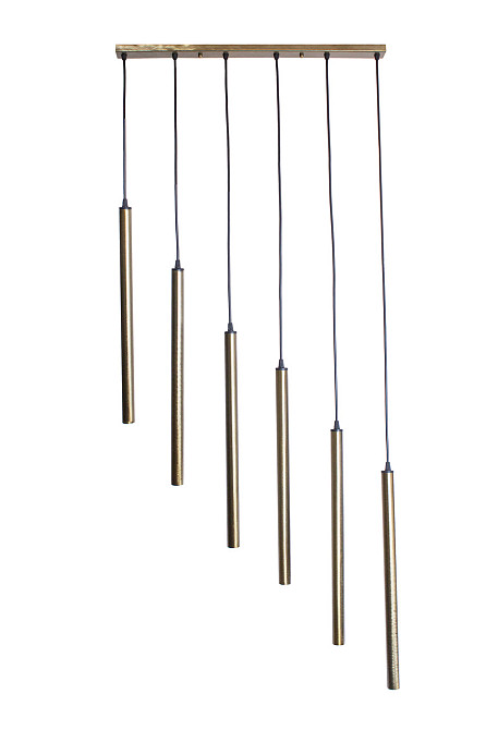 Люстра с подвесными трубками 6-G9-Beatrice NL 3045-6 BN Киев - изображение 1