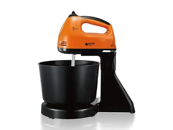 Міксер стаціонарний 250 Вт металева чаша BITEK BT-6637B багатофункціональний комбайн міксер PT Одеса