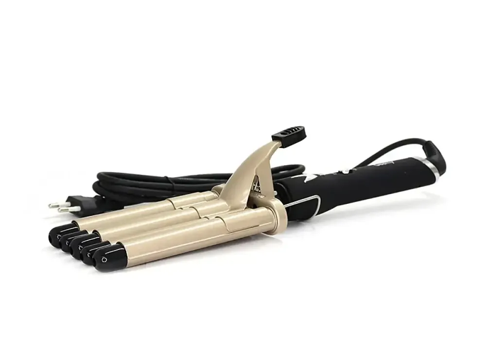 Плойка-щипцы для волос Gemei GM-2933, керамическое покрытие, 2 температурных режима, до 210°C, 45 Вт Одесса - изображение 7