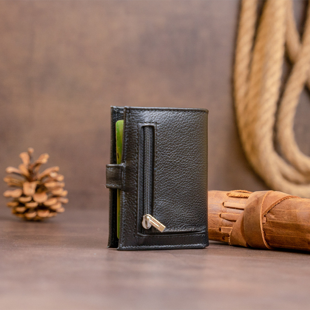Кошелек-визитница Черный (ST Leather) Киев - изображение 14