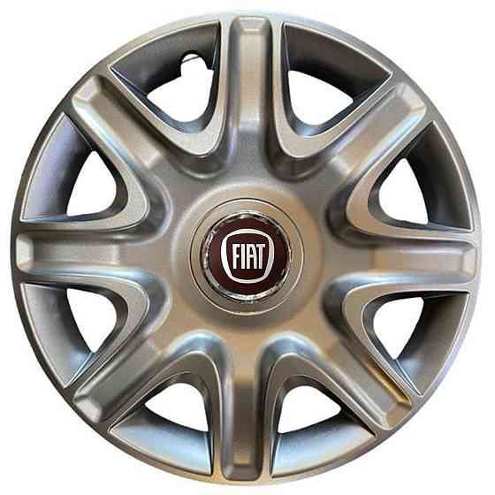 Автомобильные модельные колпаки R15 Fiat 332 4шт, SJS, серебряные Киев