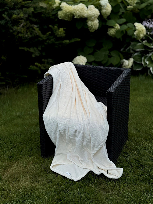 Ecotton Плед Ecotton 200х220 см із мікрофібри Well Soft пудровий молочний (5202 Turledove) Коломыя - изображение 6