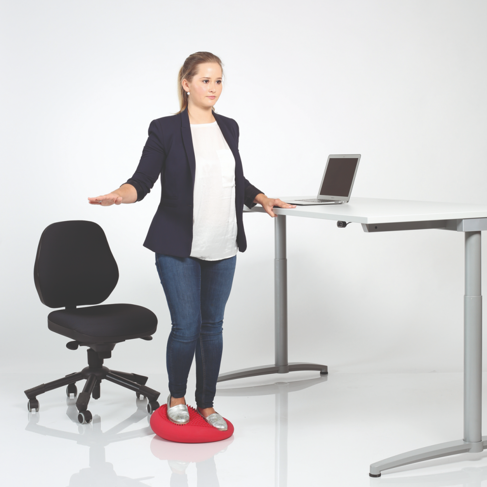 Балансировочная подушка Togu Dynair® Ballkissen® Senso® - 33 см (красная) Днепр - изображение 3