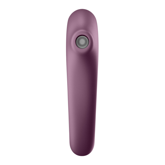 Вакуумный стимулятор Satisfyer Dual Kiss Фиолетовый Sex Aura Киев
