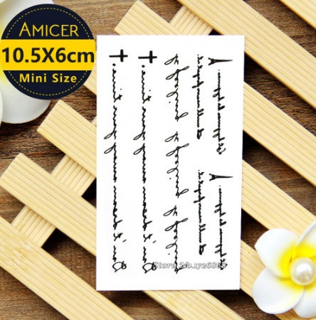 Временное тату "Надписи" - 10*6см Київ - фото 1