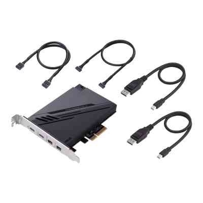 Плата розширення ASUS ThunderboltEX 4 USB Type-C PCIe 3.0 X4 Expansion Card (90MC09P0-M0EAY0) Вінниця