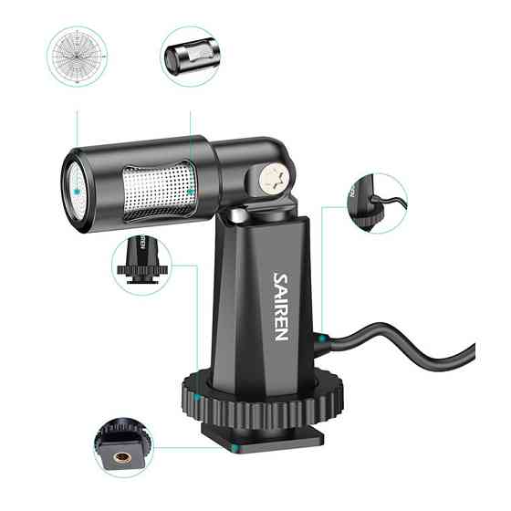 Мікрофон суперкардіоїдний міні SAIREN Decent Mic I Київ