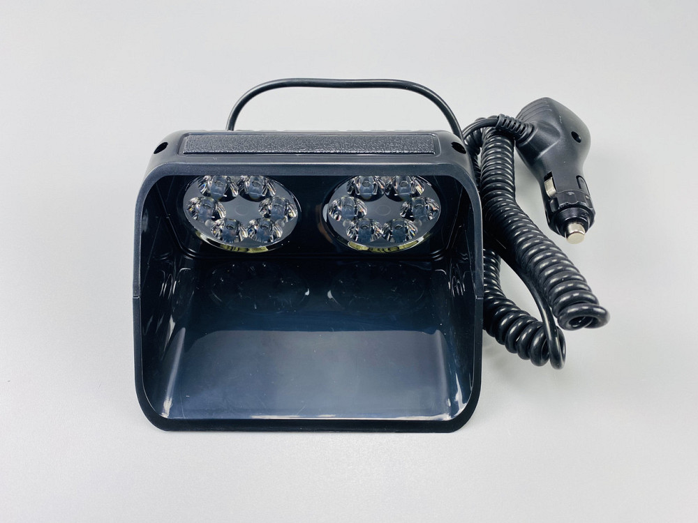 Маячок проблисковий S12-A стробоскоп 9-80V 10 led діодів синій+червоний спалах автомобільна мигалка Мукачево - фото 7