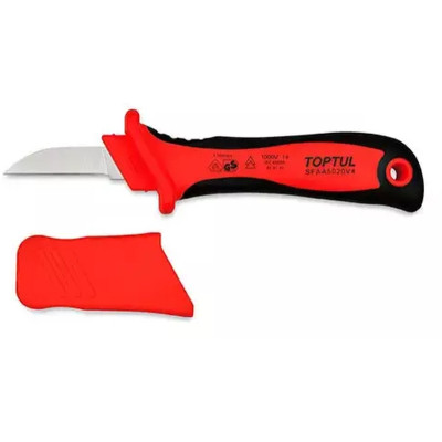 Нож монтажный Toptul кабельный диэлектрический 1000V VDE (SFAA5020V4) Винница - изображение 1