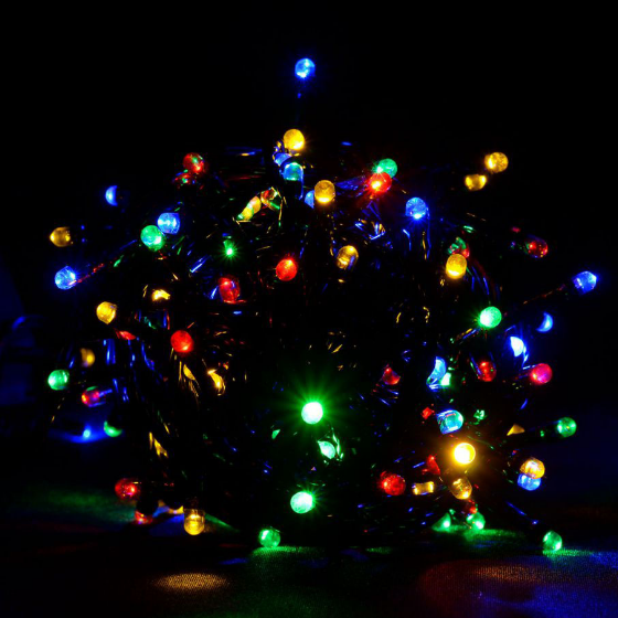 Світлодіодна гірлянда 200 Led 20м 8 режимів різнокольорова 220V CW-G-200L20VMC ColorWay Житомир - фото 5