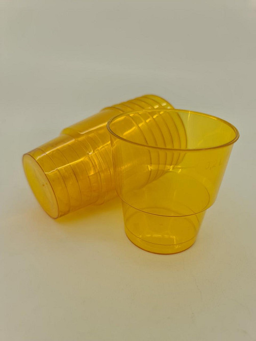 Склянка склоподібна (без ніжки) 200 гр жовтогарячий 36Х25 (25 шт.) Харків - фото 5