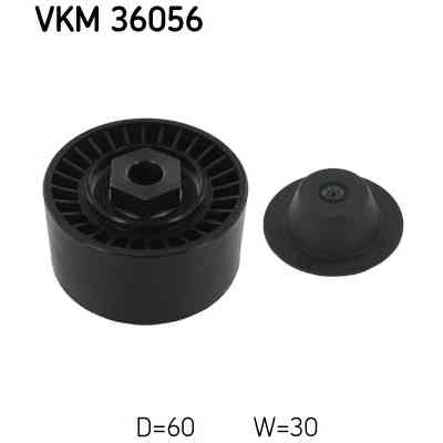 Ролик натяжителя ремня SKF VKM 36056 Винница