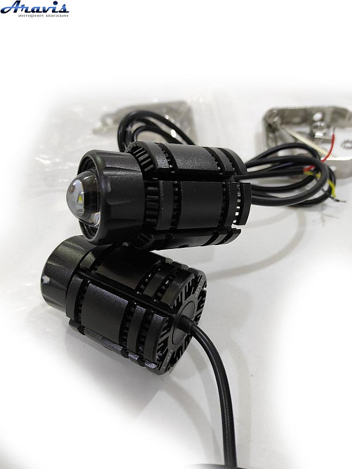 Лазерна фара (Bi) 40W (W/W) (MINI) 8-80V корпус IP 68 (к-т 2шт) Лазерні автомобільні фари Харків - фото 3
