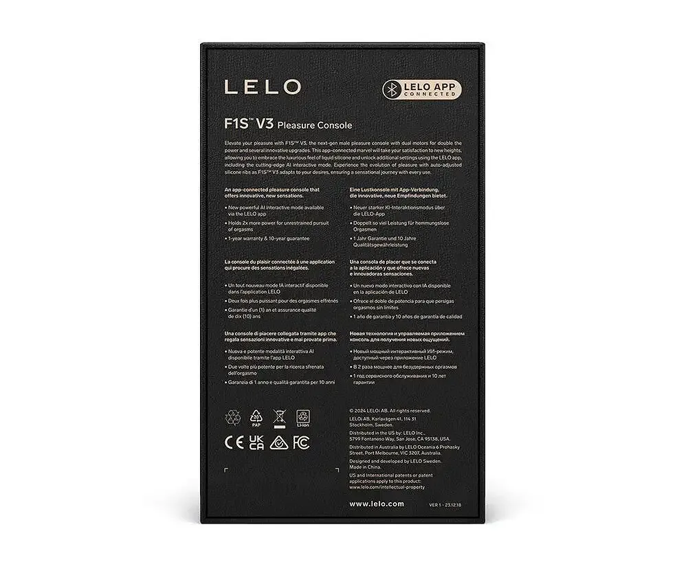 Смарт-мастурбатор LELO F1S V3 Teal Львів - фото 5