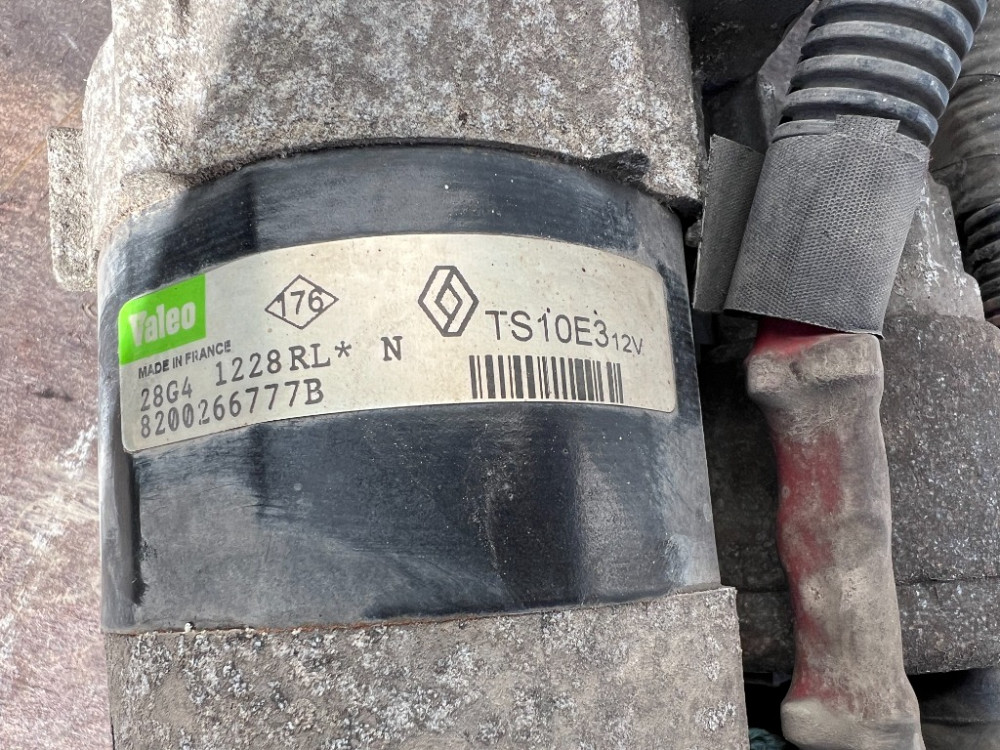 Стартер Renault Megane II 1.6 бензин 2002-2008 (8200266777) Ковель - изображение 2