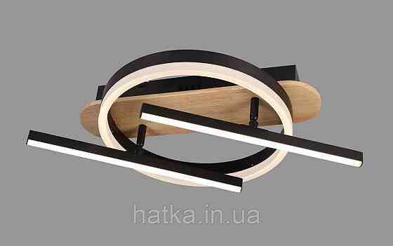 Люстра стельова світлодіодна VALESO 77087/300, чорний Київ