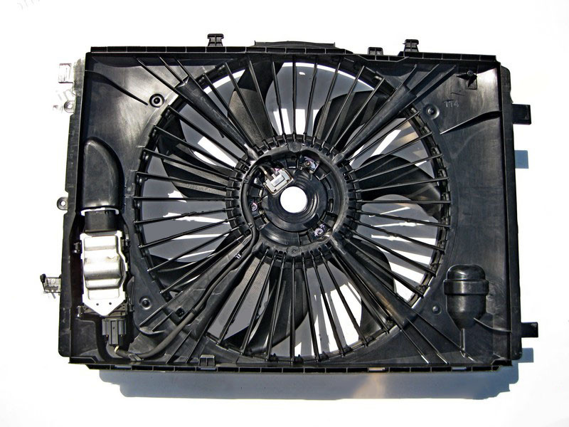 Mercedes-Benz  A2049062102 Вентилятор радіатора 400W із жалюзями SLK SLC R172 A-Class W176 B-Class W246 CLA C117 GLA X156 Одесса - изображение 2