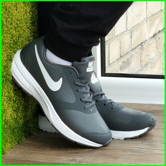 Кроссовки Nike Zoom Running Серые Мужские Найк Для Бега (размеры: 41,42,43,44,45,46) Днепр - изображение 6
