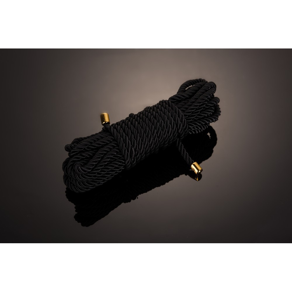 Веревка для бондажа UPKO Restraint Bondage Rope, черная, 10 м Sex Aura Киев - изображение 1