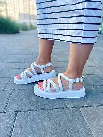ALVISTA Босоніжки жіночі ALVISTA Б-041 білі (літо, шкіра натуральна) (5257) Коломия