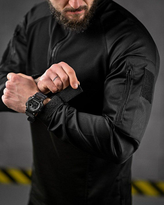 Літній тактичний костюм OBLIVION TRIPOD чорний ДЛ6452 Одеса - фото 5