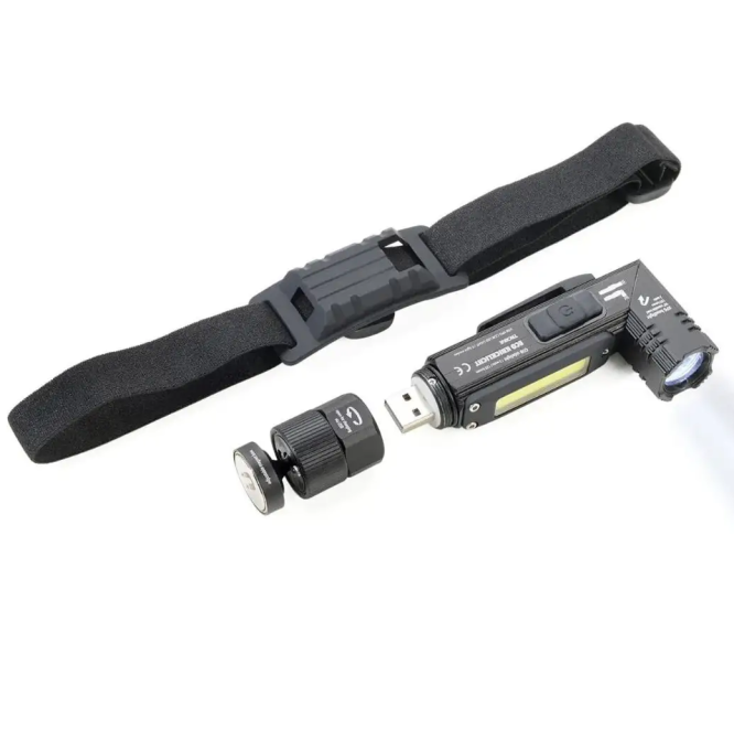 Фонарь гибкий многофункциональный Troika с красным светом 150лм Титан Киев - изображение 1