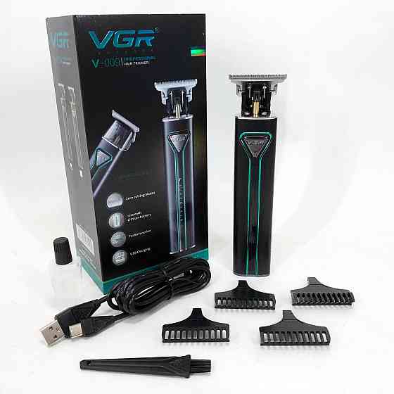 Багатофункціональний тример для стрижки волосся і бороди VGR, Електронна машинка для стрижки LV-56 Київ