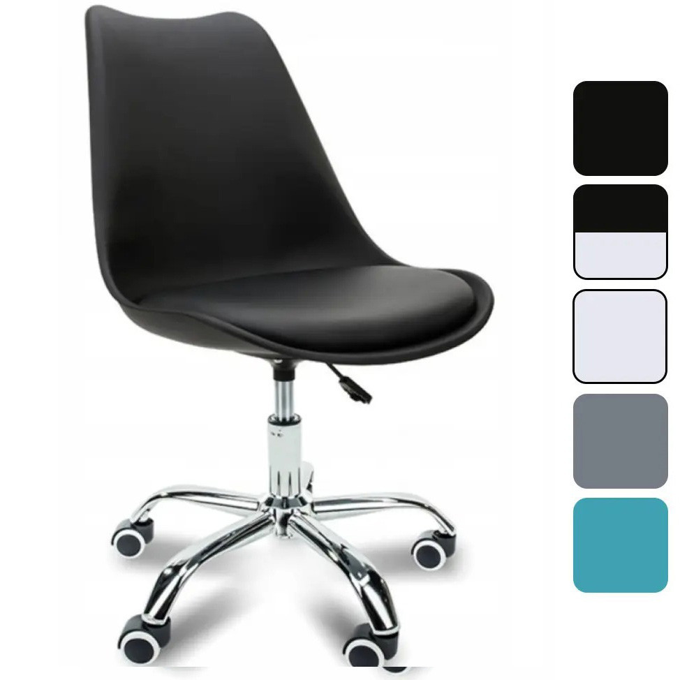 Кресло офисное компьютерное B-487 на колесиках рабочее для компьютера офиса дома Киев - изображение 1