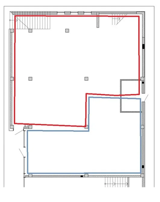 Оренда торгової площі в БЦ на Вокзалі Свіжий ремонт, велика вітрина. 30 Квт електрики Охорона 24\7, камери. Дніпро - фото 1