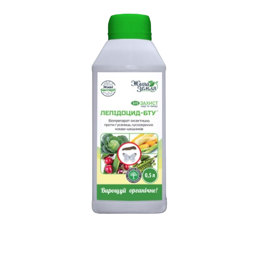 Інсектицид Лепідоцид-БТУ 500мл концентрат суспензії SC Жива земля Житомир - фото 1