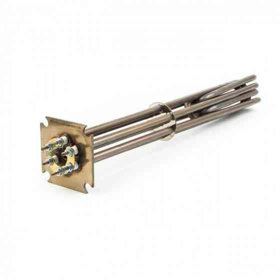 Блок ТЭН 10500 Вт фланец 75х75 мм скрепка нерж Tenko Киев