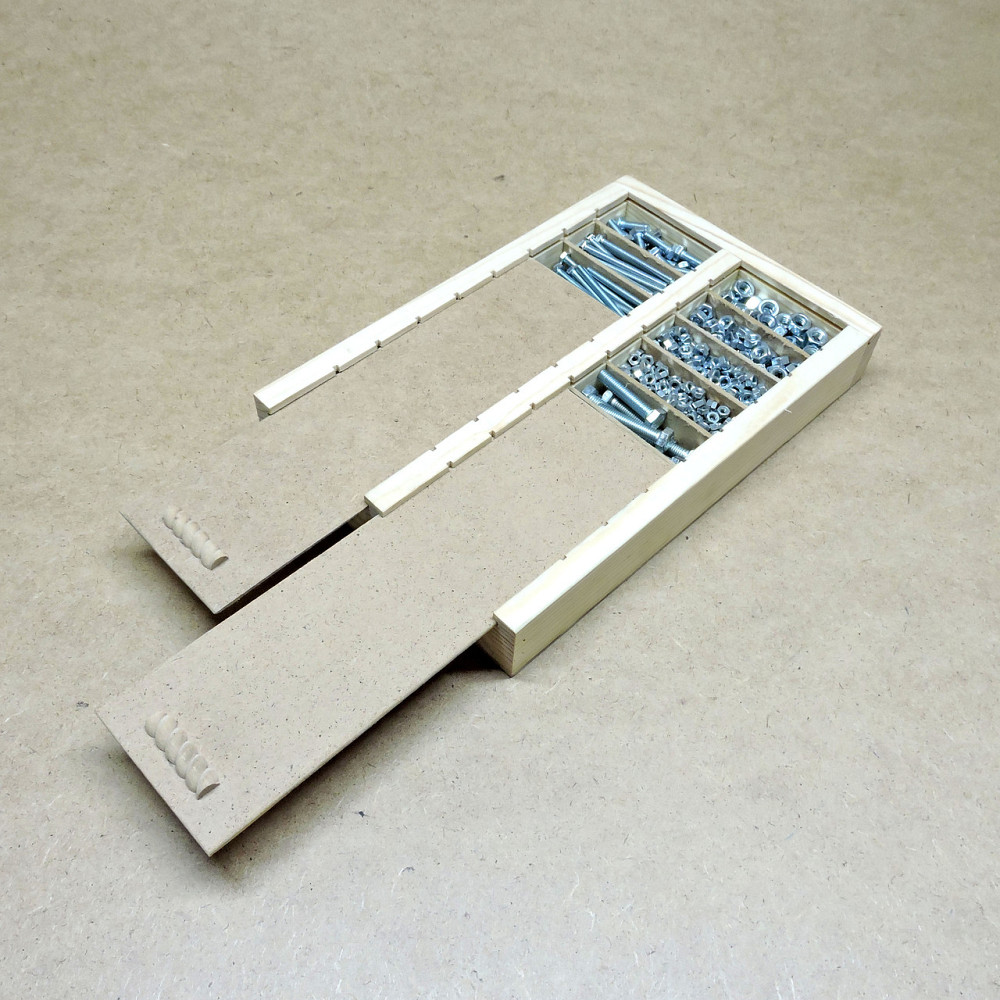 Набір 2х болтів і гайок М4-М8 1110шт Миколаїв - фото 8