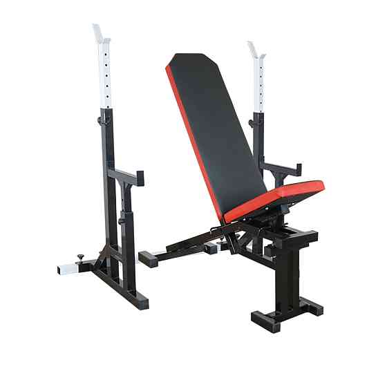 Скамья с отрицательным углом 40 40 мм + Стойки со страховкой 50 на 50 мм Киев