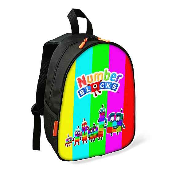 Рюкзак дитячий Numberblocks шкільний/міський 34х27х13 см для хлопчика (02685) Київ
