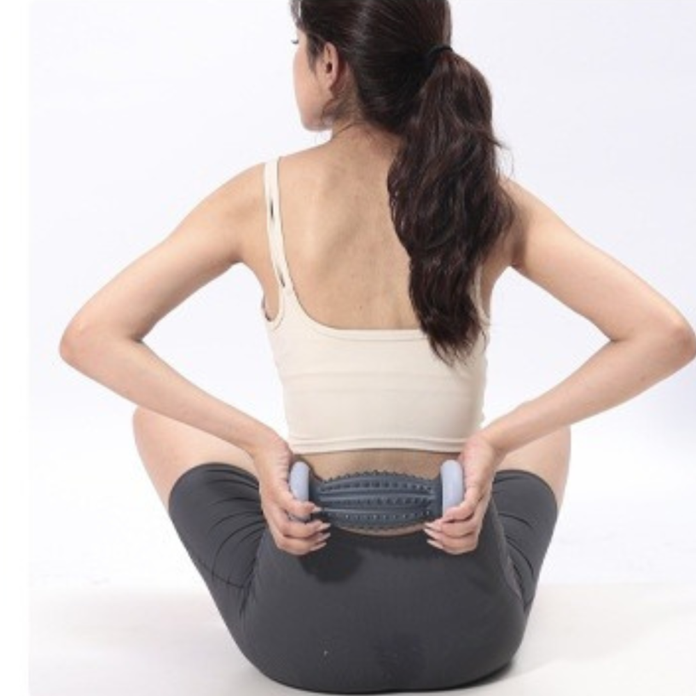 Ролик масажний для тіла і стоп, роликовий масажер для занять йогою і реабілітації рук, ніг, спини Кам'янець-Подільський - фото 9