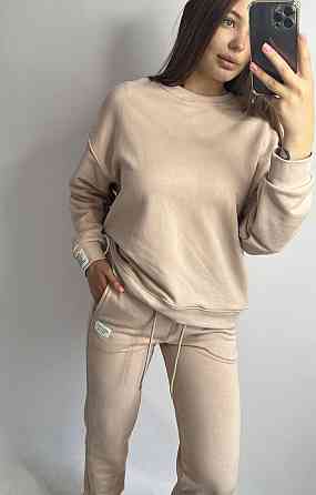 Костюм спортивний жіночий трикотажний Бежевий XS-S Харків