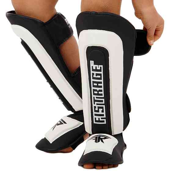 Защита голени и стопы для единоборств FISTRAGE VL-4161 размер S-XL цвета в ассорт. Защита для боевых искусств Киев