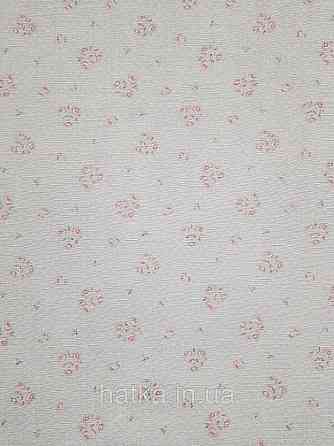 Шпалери вініл на флізеліні A.S.Creation Maison charme 0.53x10 прованс квіти троянди маленькі червоні на біло сірому Київ