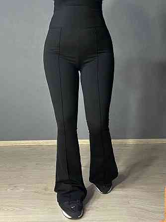 Лосини жіночі A-N 1724 кльош від коліна зі стрілкою чорні, чорний, M Київ