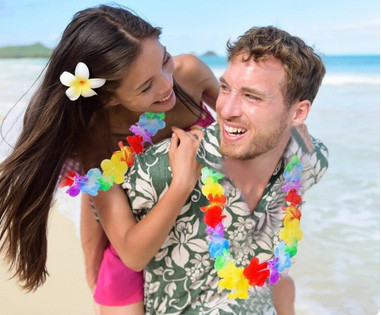 Намисто для гавайської вечірки Київ - фото 1