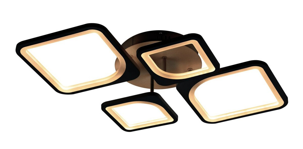 VALESO Люстра світлодіодна стельова 6106-4 BK 62W Київ - фото 2