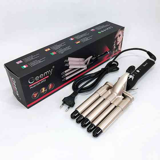 Плойка спіральна для завивки волосся, Плойка для гладкого волосся і локонів Сучасна завивки SL-20 Львів